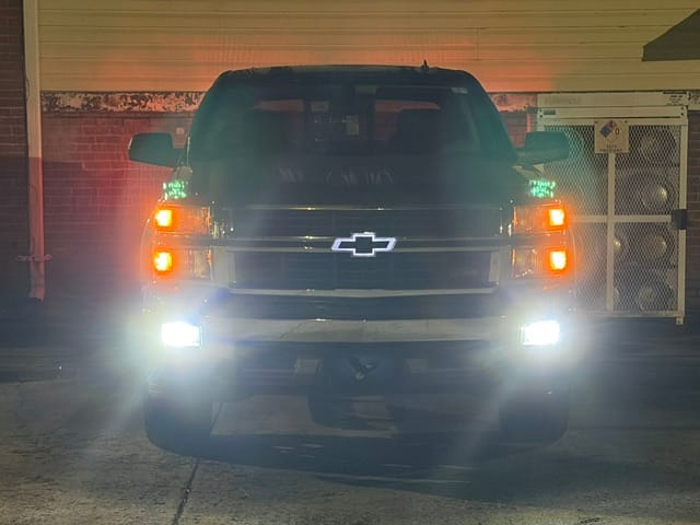 Customer photo review of 5202 LED Fog Light Bulbs