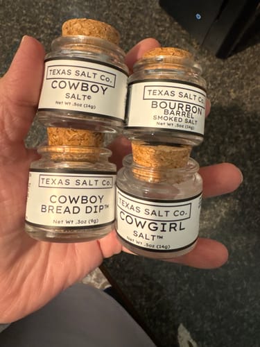 Customer photo review of Bourbon Barrel Smoked Salt