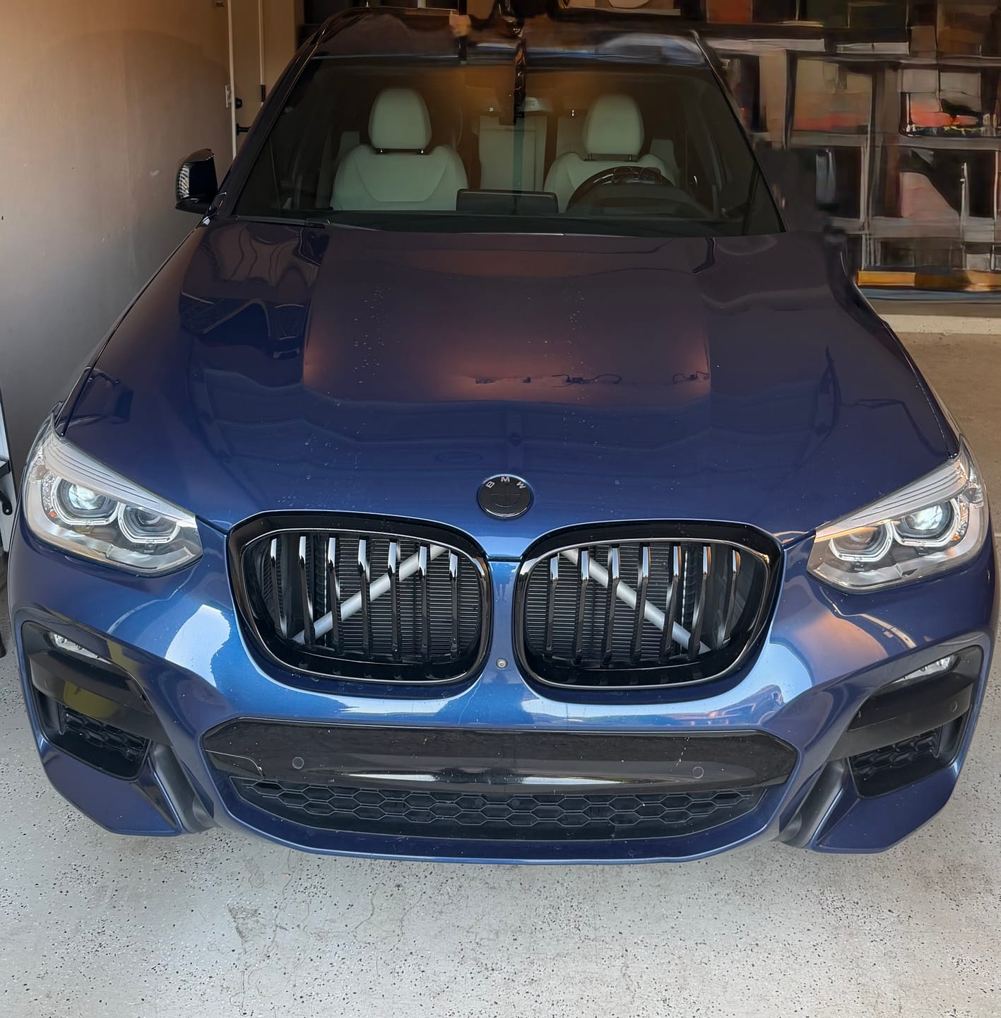 Customer photo review of BMW BLACK EMBLEM BADGE V2