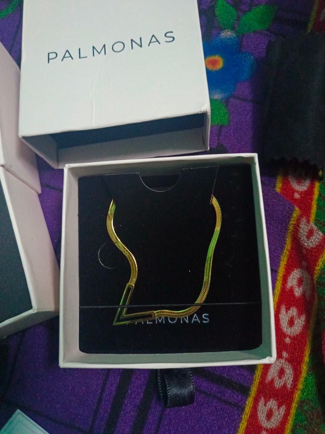 Customer photo review of Black Vixen Necklace