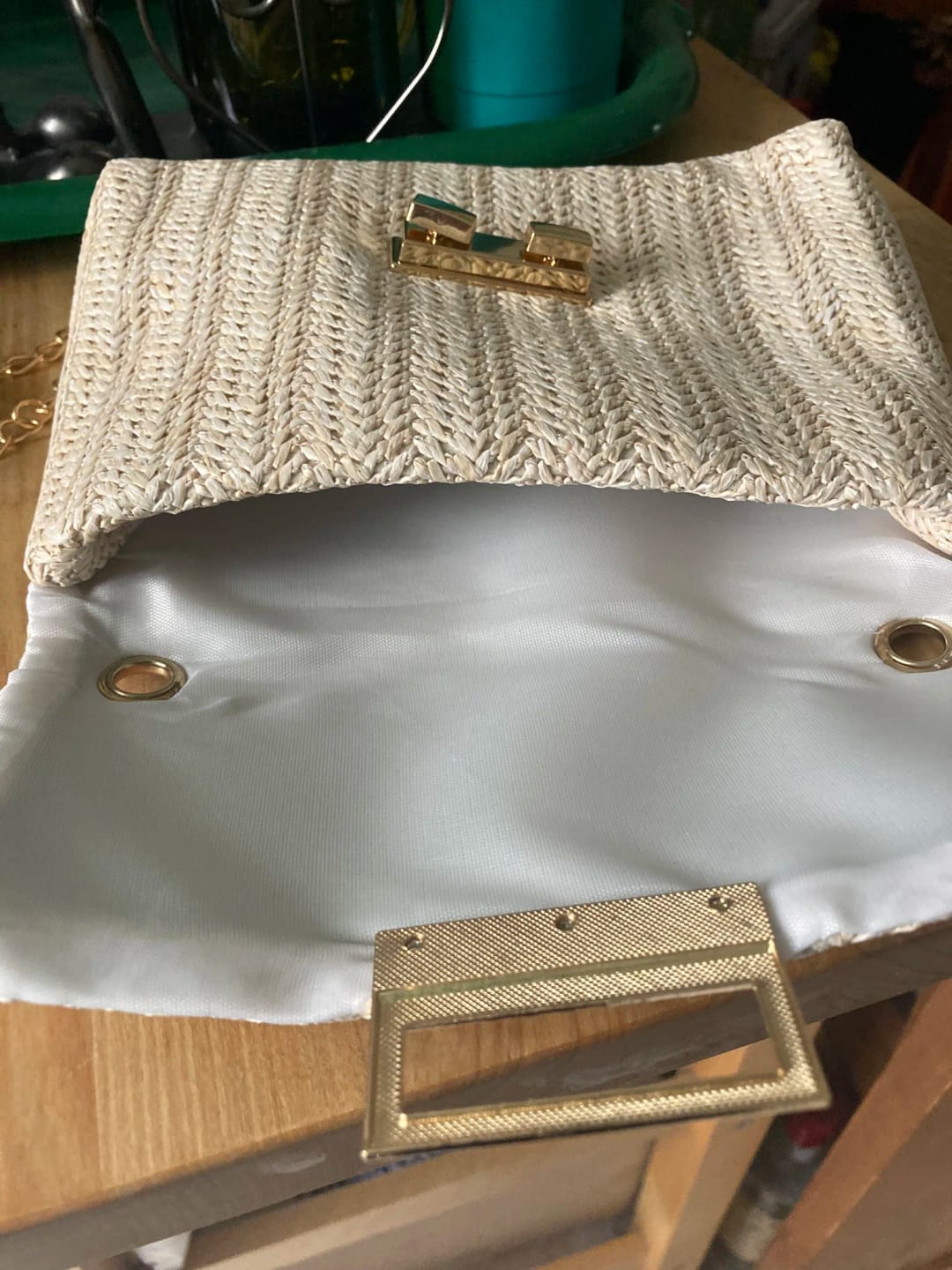 Customer photo review of Sac à Bandoulière Femme Tissé Main Style Old Money Élégant - Sac Manon