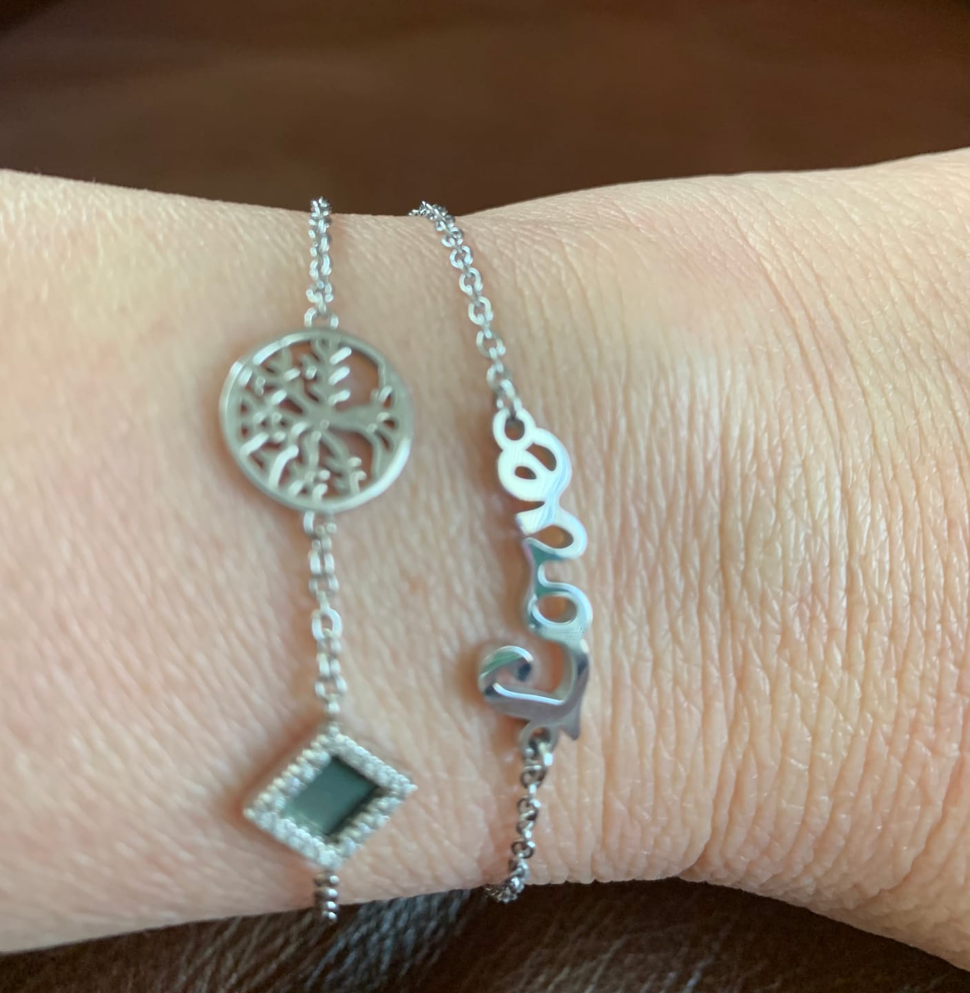 Customer photo review of Love Bracelet