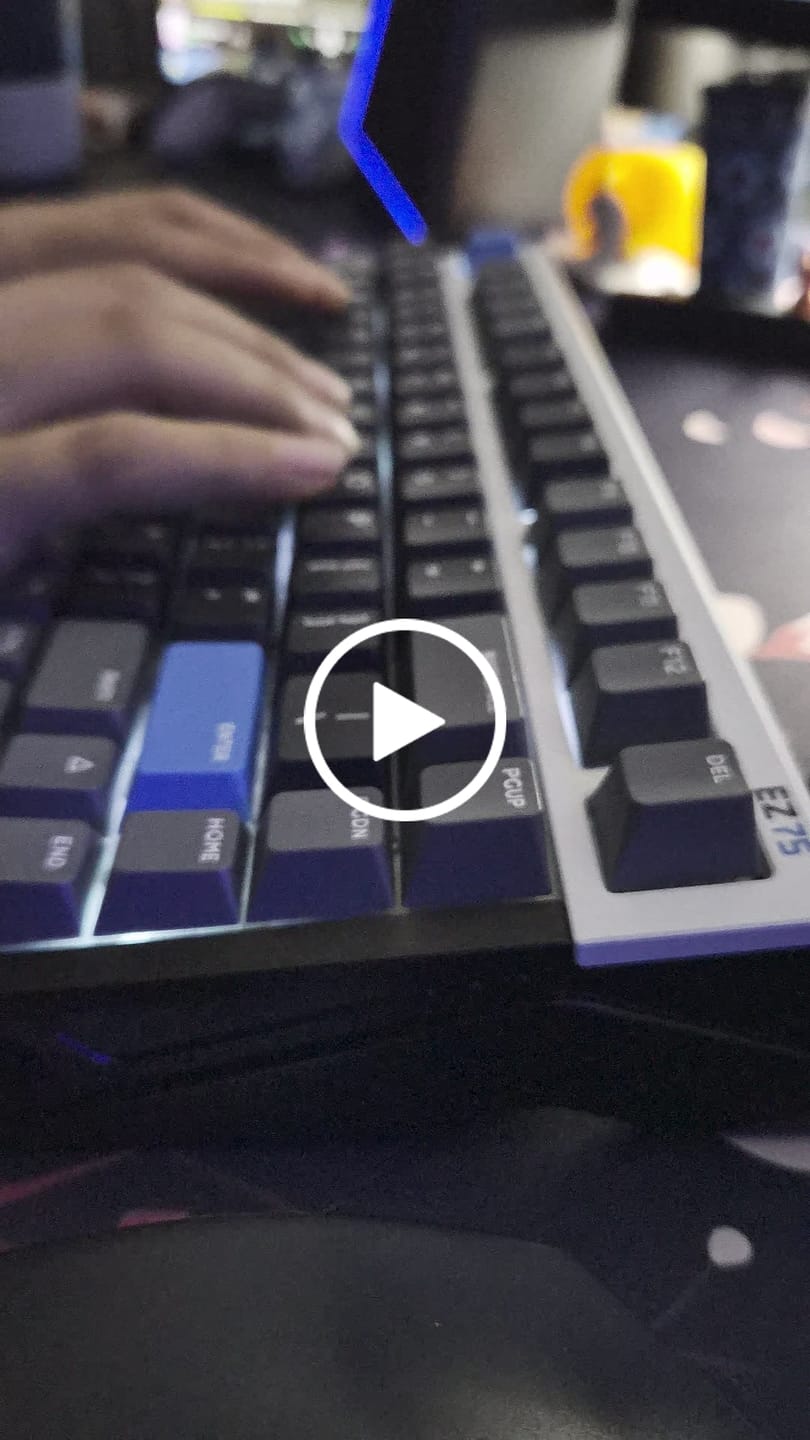 Customer video review of IQUNIX EZ80/EZ75 HE