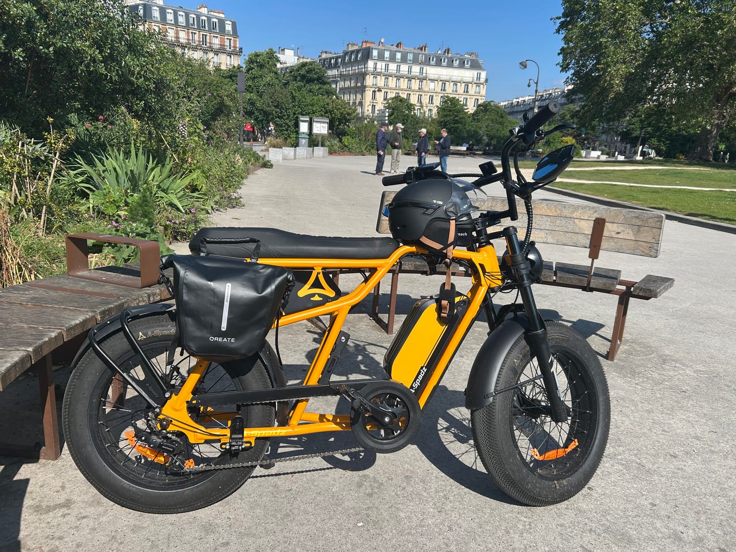 Customer photo review of Side Rack & Side Bag