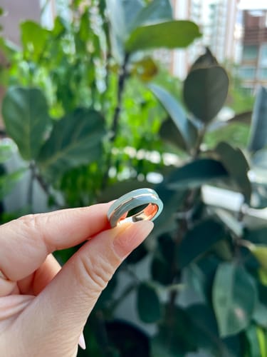 Customer photo review of Verdant Paragon - Ring of Goldborne Jade