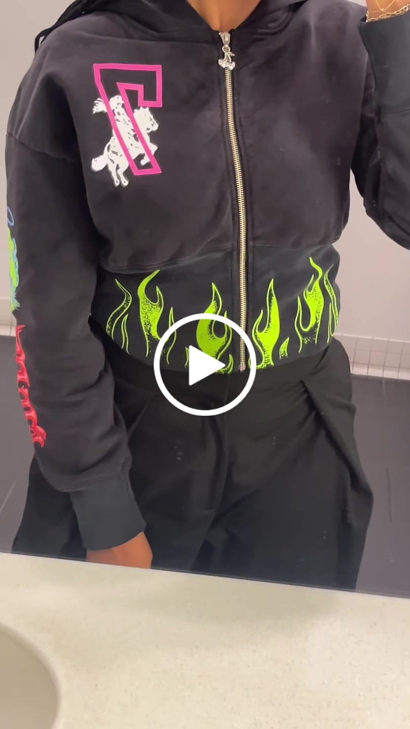 Customer video review of 5 YEAR CORSET HOODIE