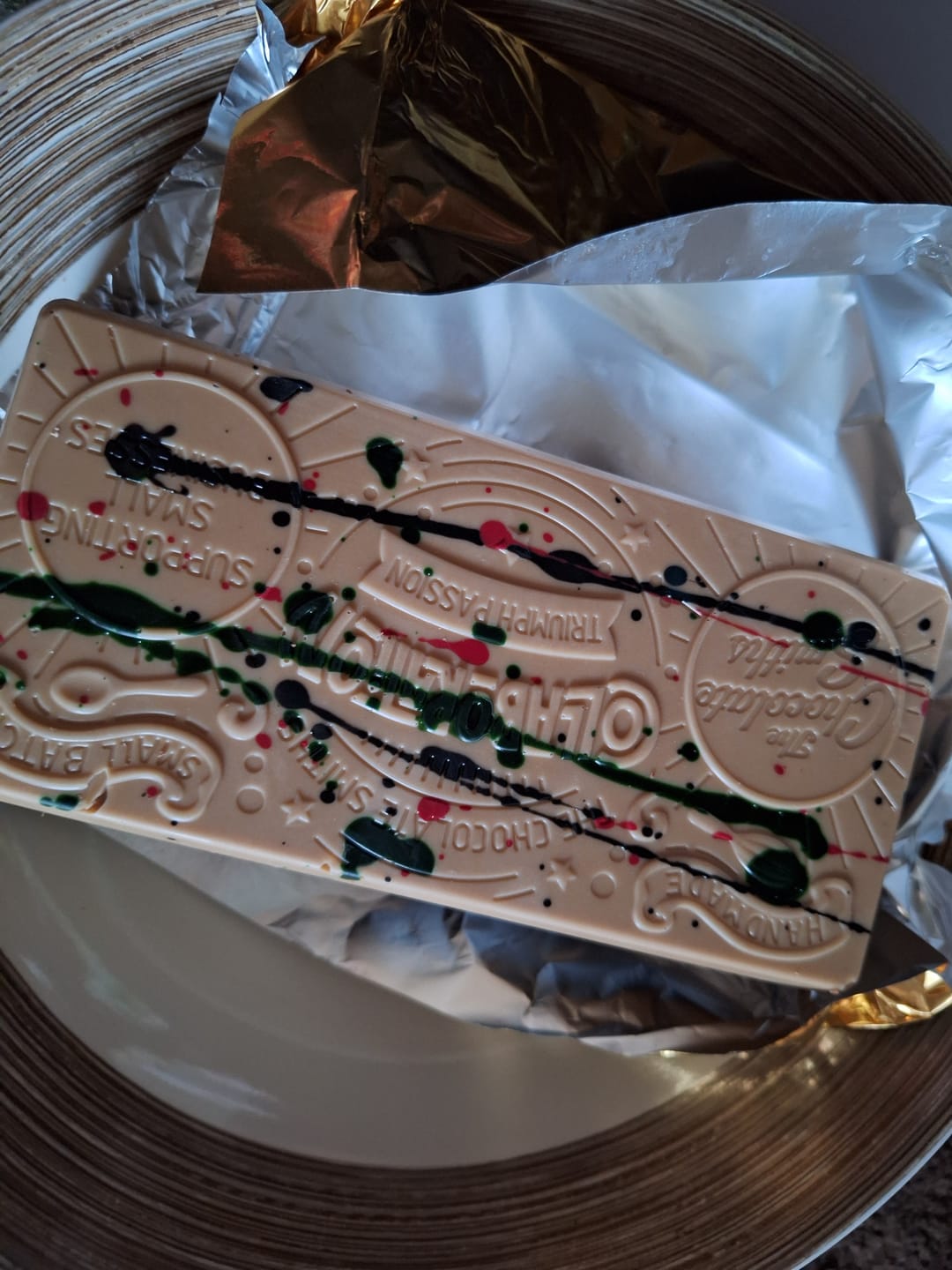 Customer photo review of Wonky Baklavaty X Chocolate Smiths Collaboration 370g