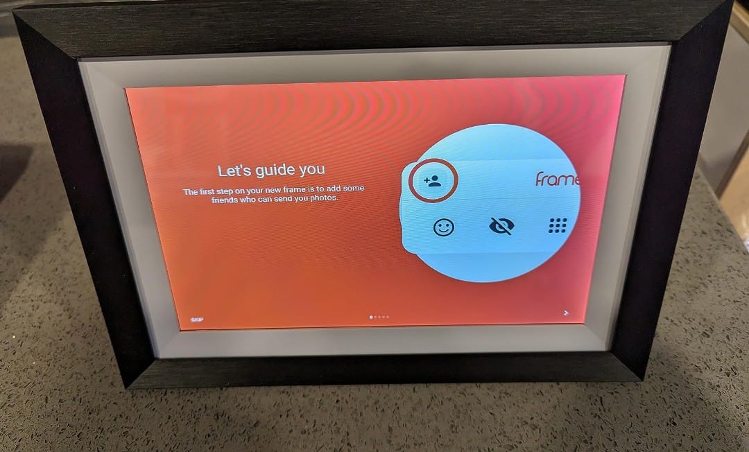 Customer photo review of Digital Photo Frame
