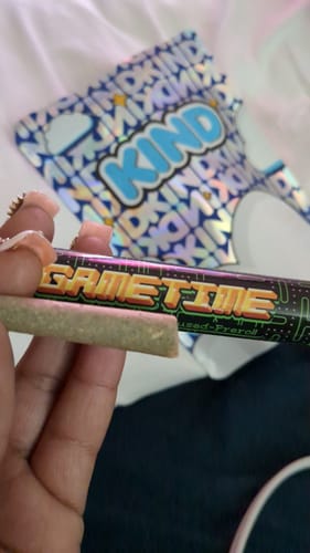 Game Time Infused Preroll 1 Gram - Hybrid photo review