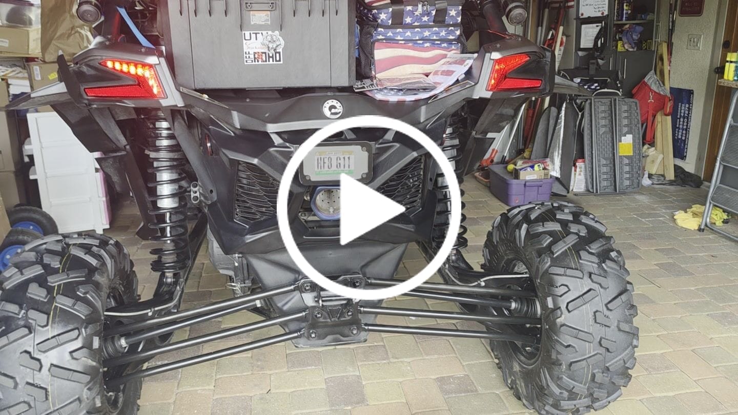 Customer video review of RPM Can-Am X3 Muffler Delete " Slip On " Exhaust Race Pipe