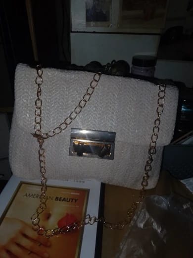 Customer photo review of Sac à Bandoulière Femme Tissé Main Style Old Money Élégant - Sac Manon