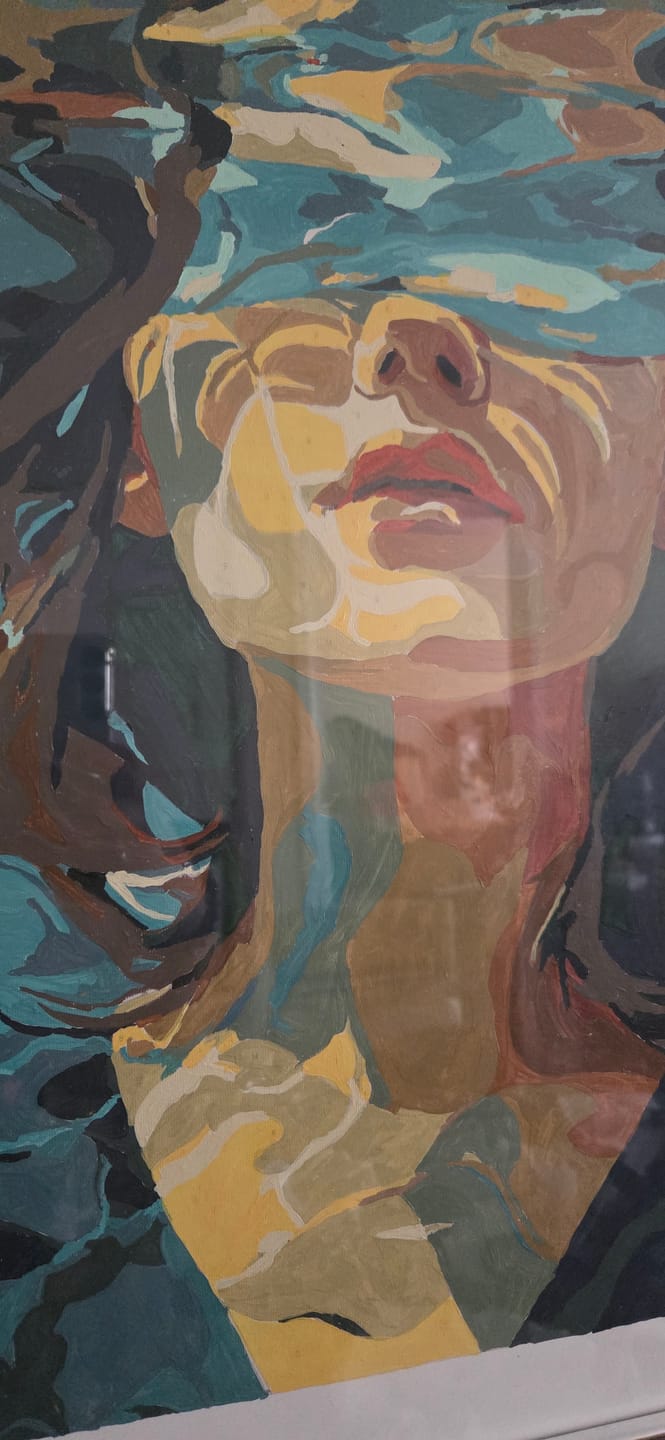 Customer photo review of Under | Paint by Number