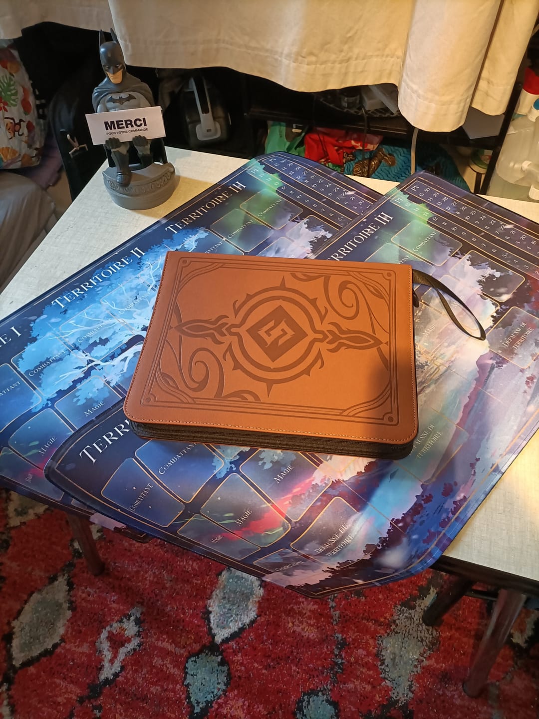Customer photo review of Tapis de jeu Nuit Blanche