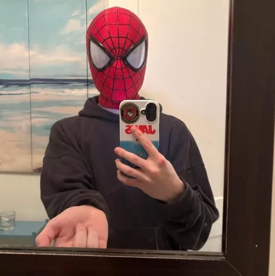 Customer photo review of The Amazing Spider-Man 2 Mask ( Cosplay Version)
