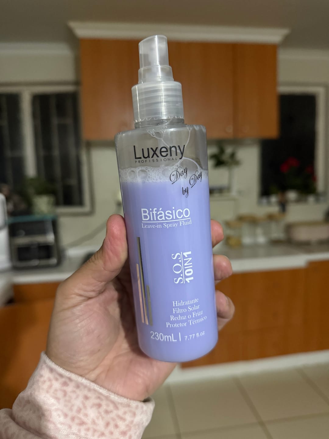 Customer photo review of Spray Bifásico 10 en 1 230 ml