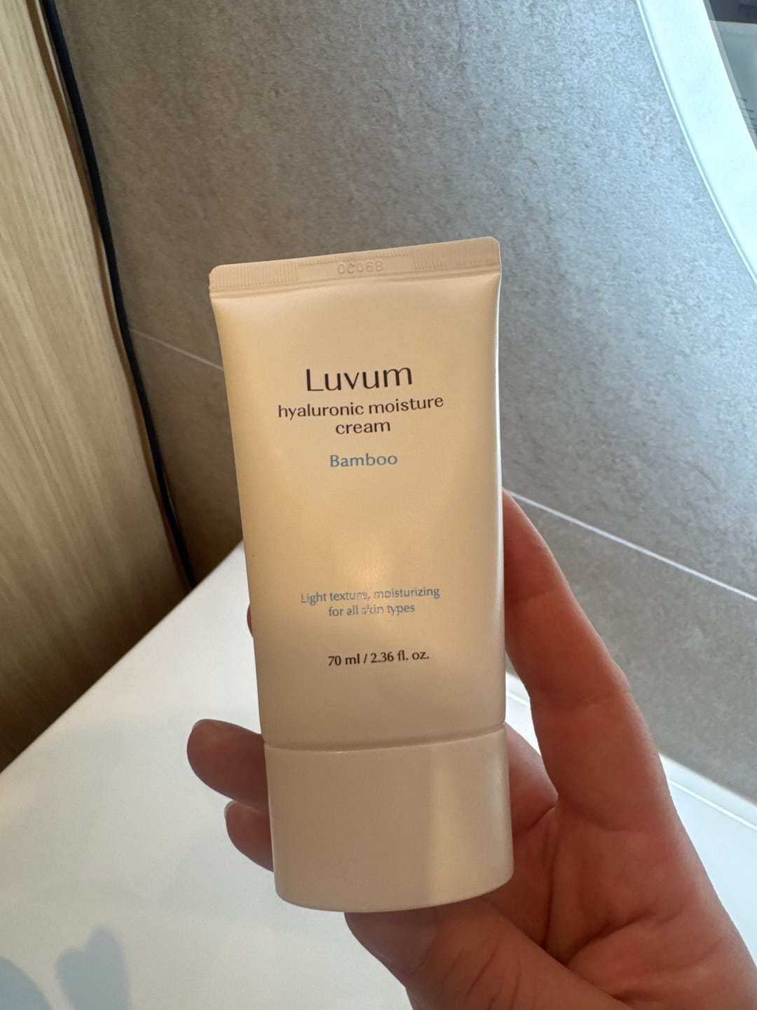 Customer photo review of Luvum Bamboo Hyaluronic Moisture Fuktighetskrem (70ml)