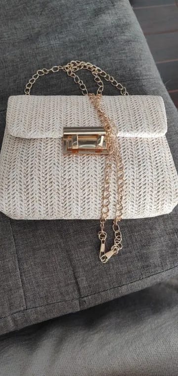 Customer photo review of Sac à Bandoulière Femme Tissé Main Style Old Money Élégant - Sac Manon