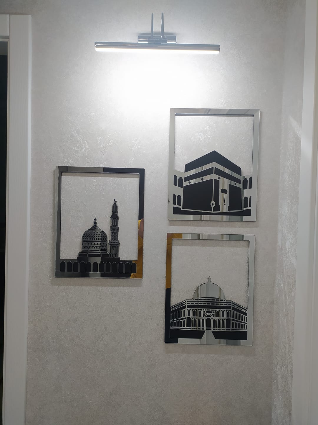 Customer photo review of Mescid-i Aksa, Mescid-i Haram & Mescid-i Nebevi İslami Dekor Seti