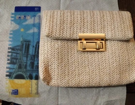Customer photo review of Sac à Bandoulière Femme Tissé Main Style Old Money Élégant - Sac Manon
