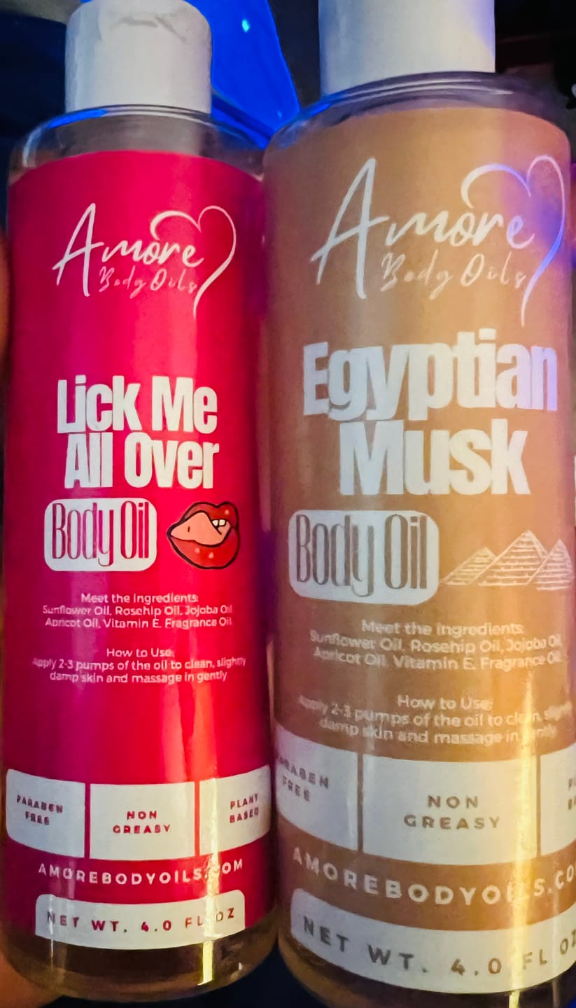 Customer photo review of Lick Me All Over - Body Oil