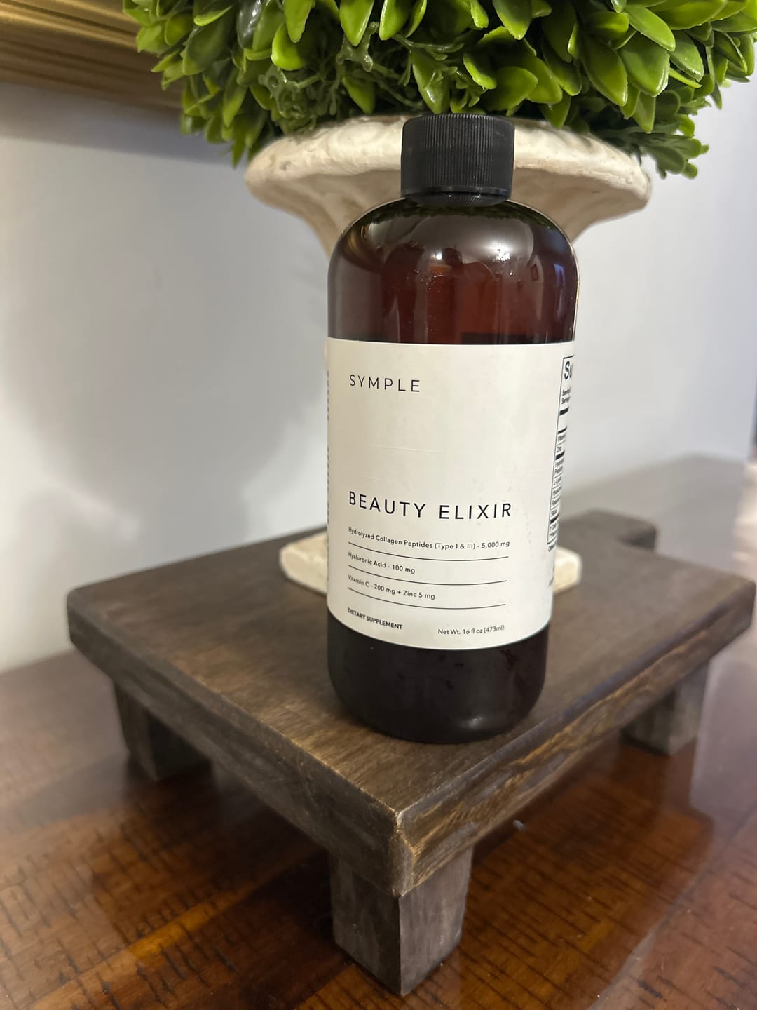 Customer photo review of Beauty Elixir - Liquid Collagen