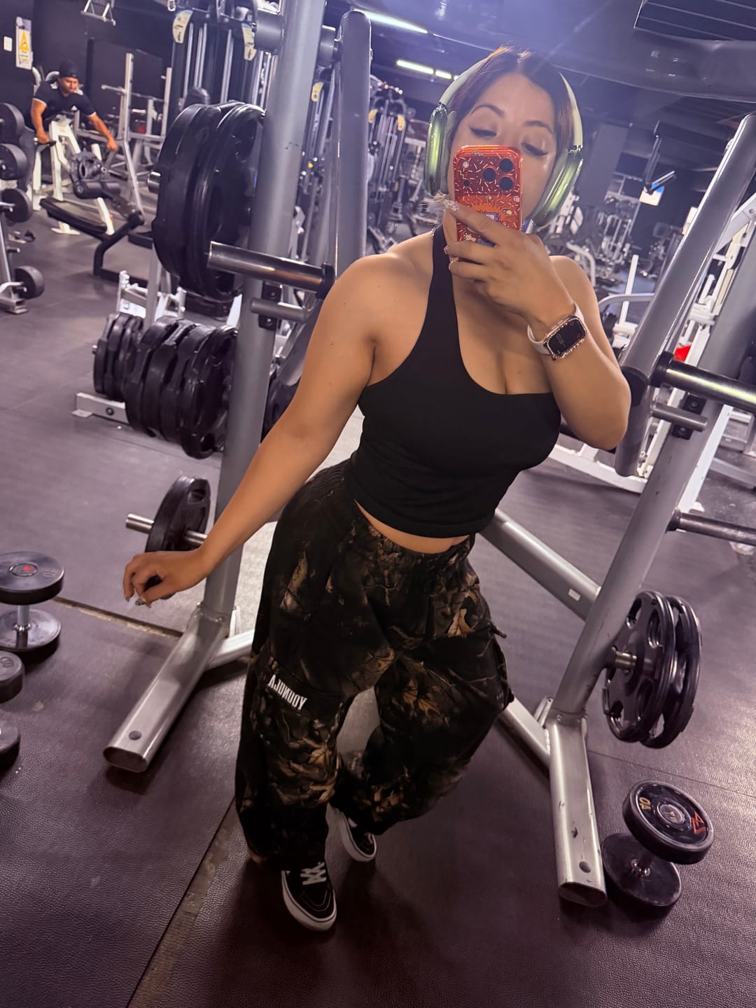 Customer photo review of 2033 - Heritage Camo Cargo Sweats