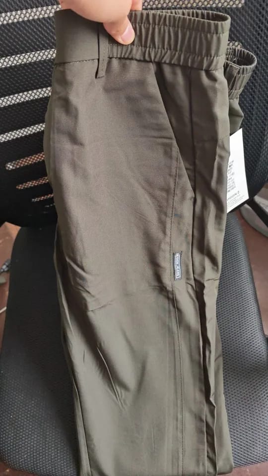 Customer photo review of Men's Slim Stretch Casual Pants – Golf & Sports