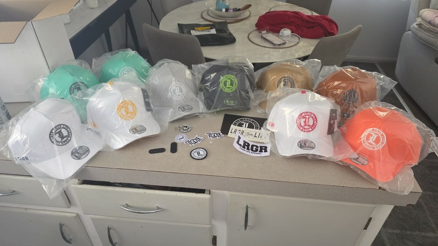 Customer photo review of A-FRAME HAT - MINT BLACK