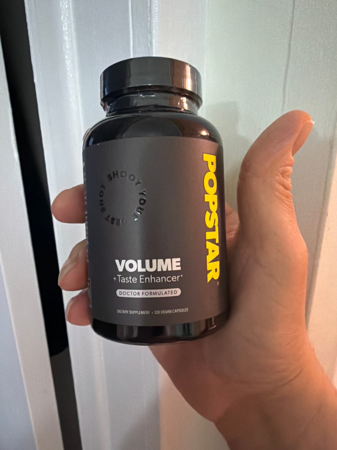 Customer photo review of Popstar Volume + Taste | 2 Month