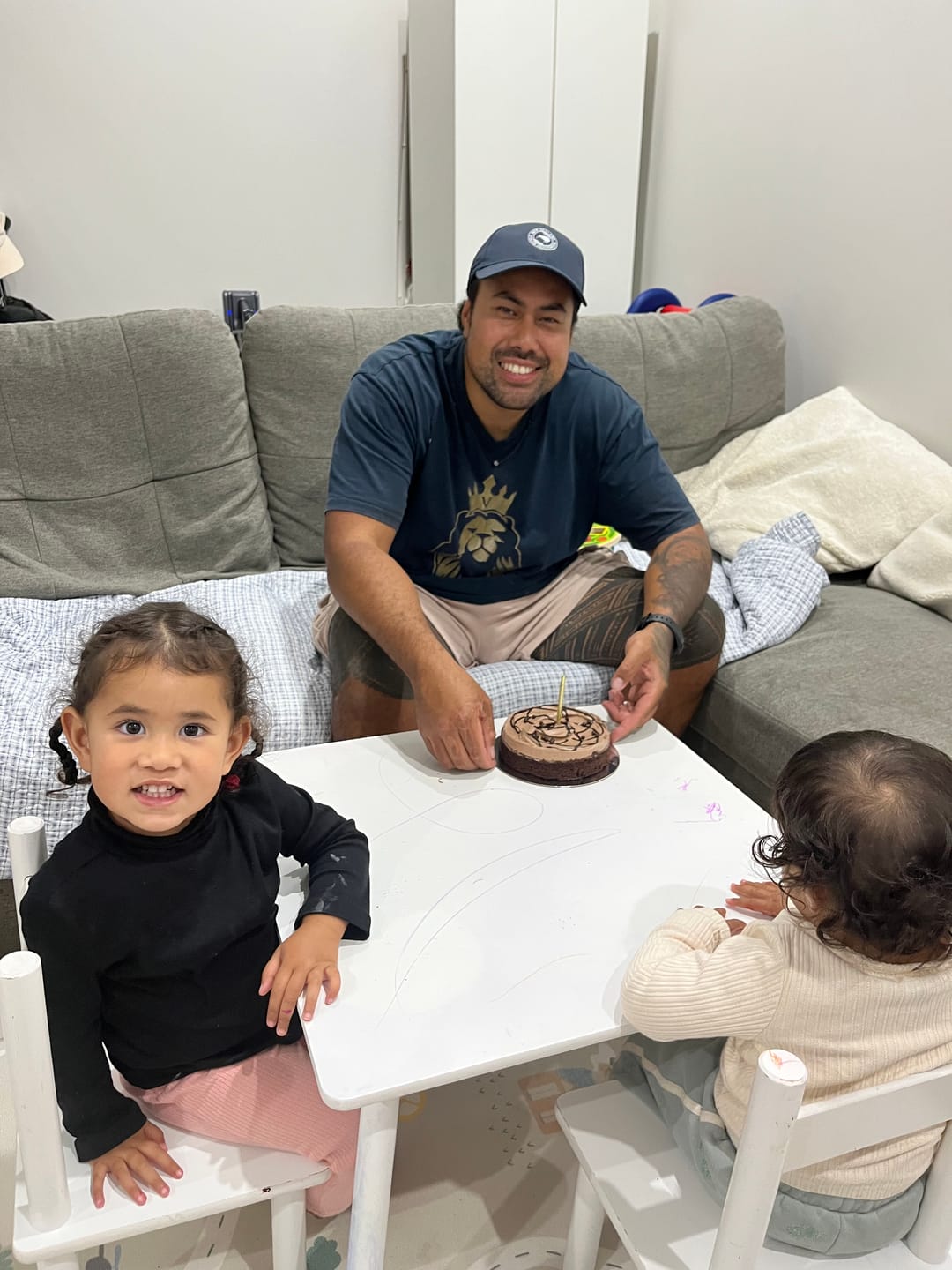 Customer photo review of Same Day Chocolate Cake