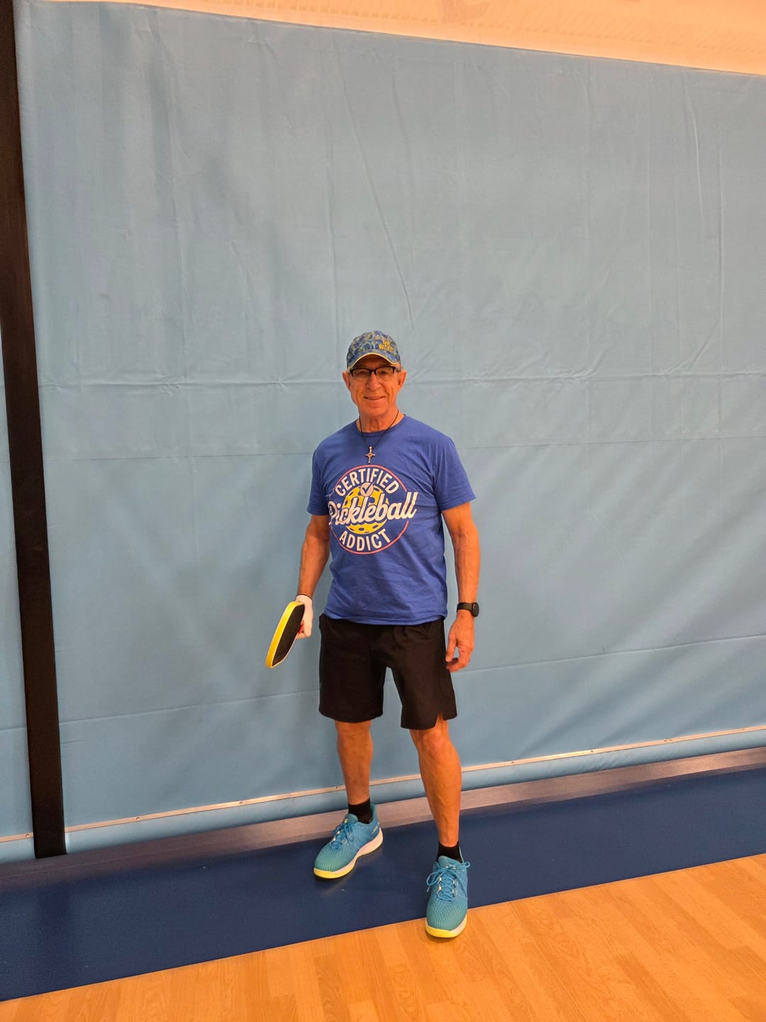 Customer photo review of Certified Pickleball Addict T-Shirt