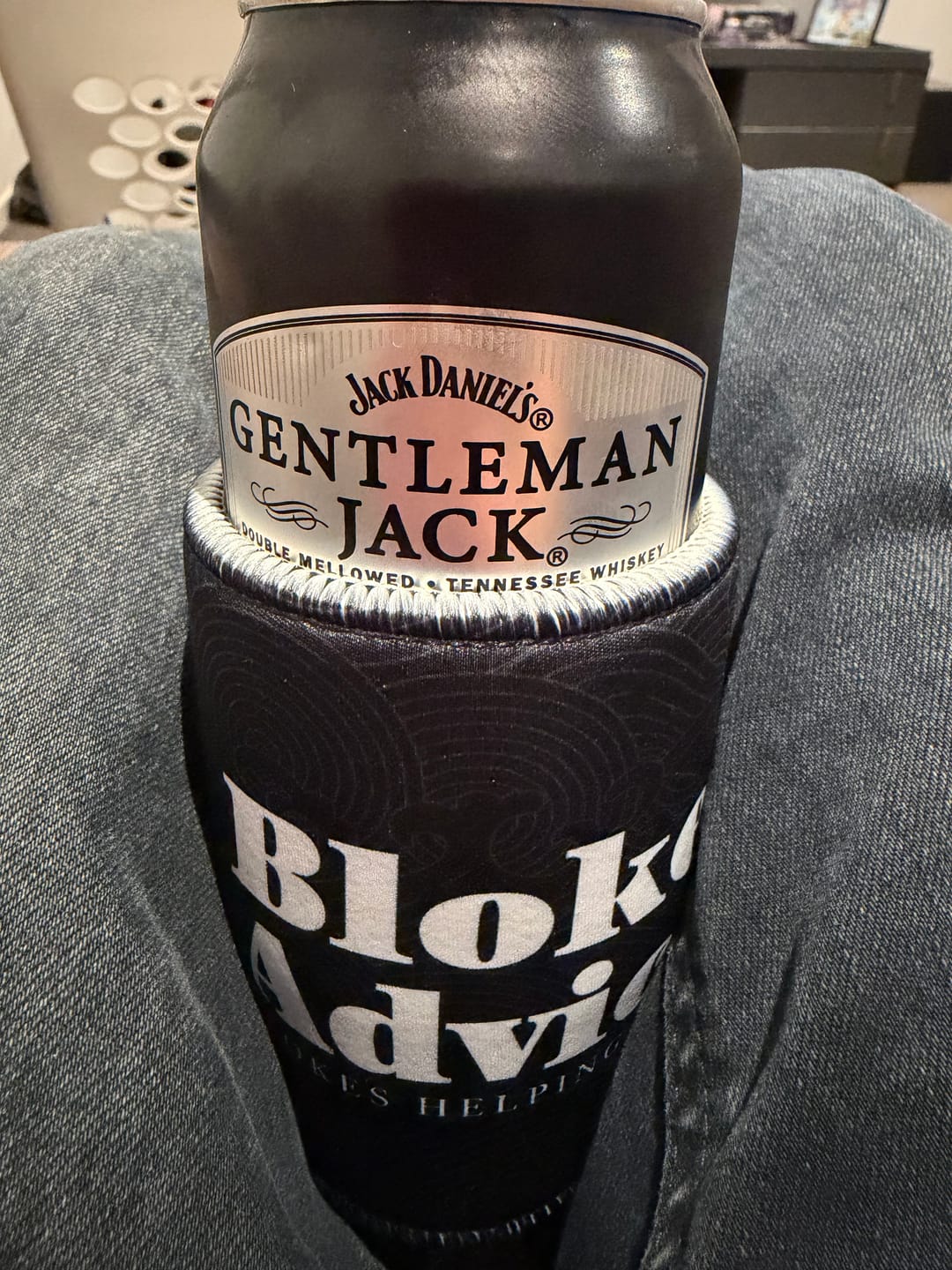Customer photo review of Logo Stubby Cooler