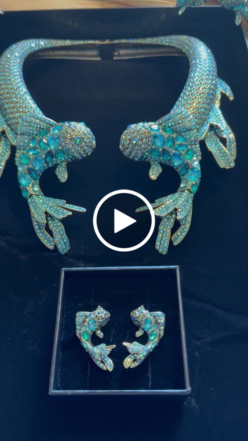 Customer video review of HEIDI DAUS® "Koi Dynasty" Crystal Statement Koi Fish Bracelet