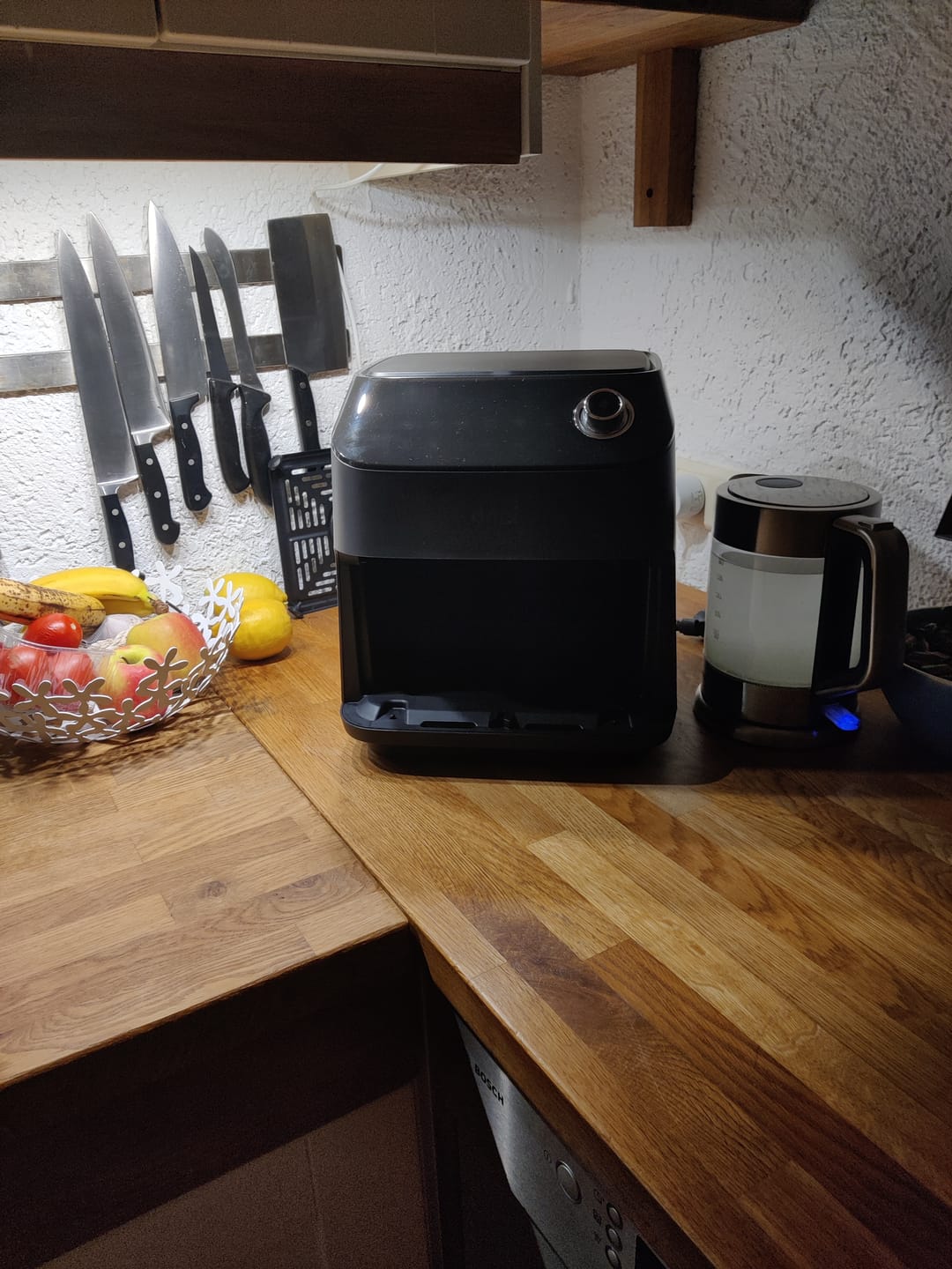 Customer photo review of Dripl Heißluftfritteuse 5,7L mit LCD Touchscreen - Secret Sale