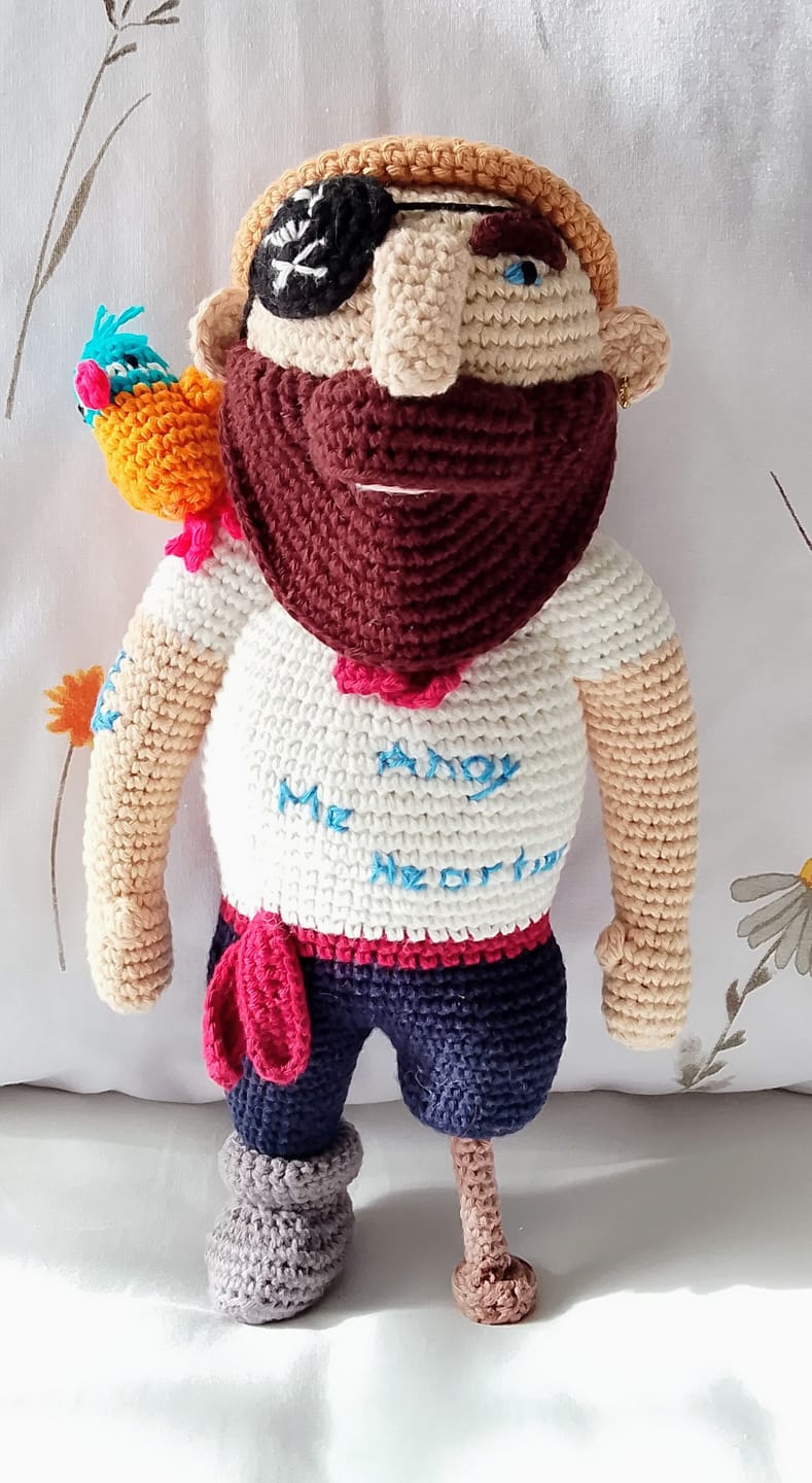 Customer photo review of Ricorumi DK Cotton Yarn – 100% Cotton Mini Balls for Amigurumi & Crochet