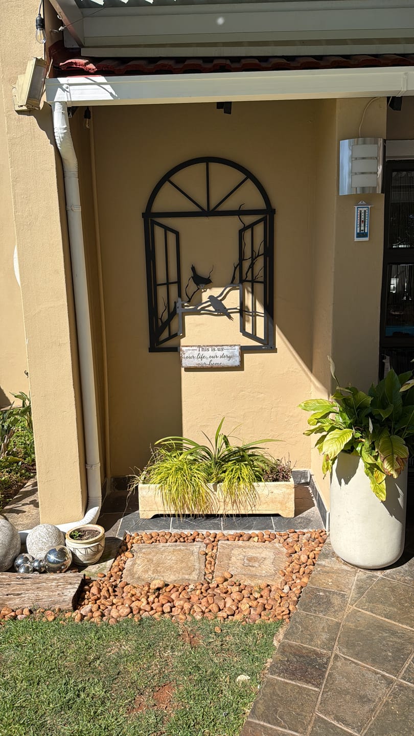 Customer photo review of Serenity View Metal Wall Art