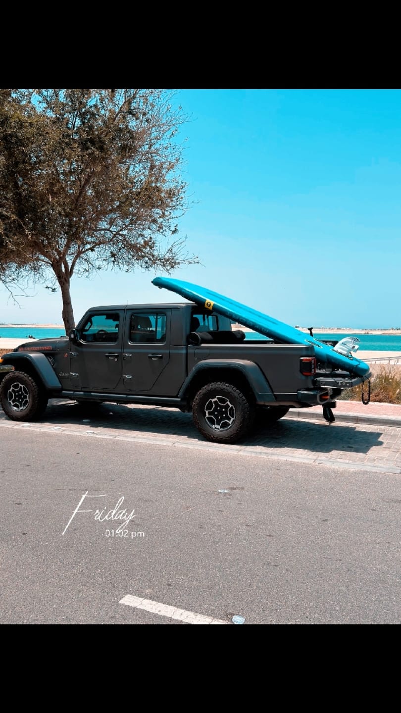 Customer photo review of Boost Fin Slide-in (SUP) Adapter
