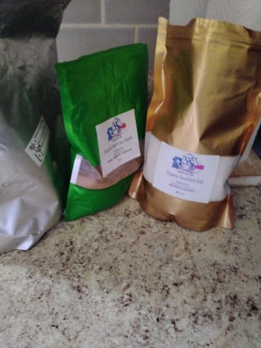 Customer photo review of Hand Harvested / Organic Qualified Salt