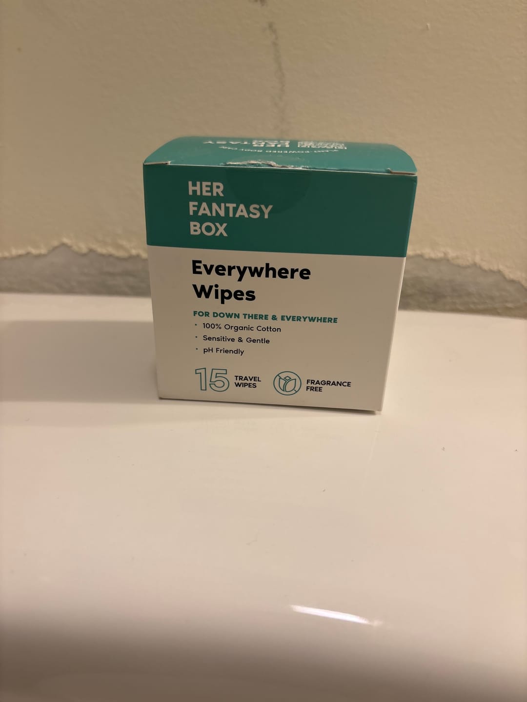 Customer photo review of Everywhere Wipes - Odor Removing Travel Wipes