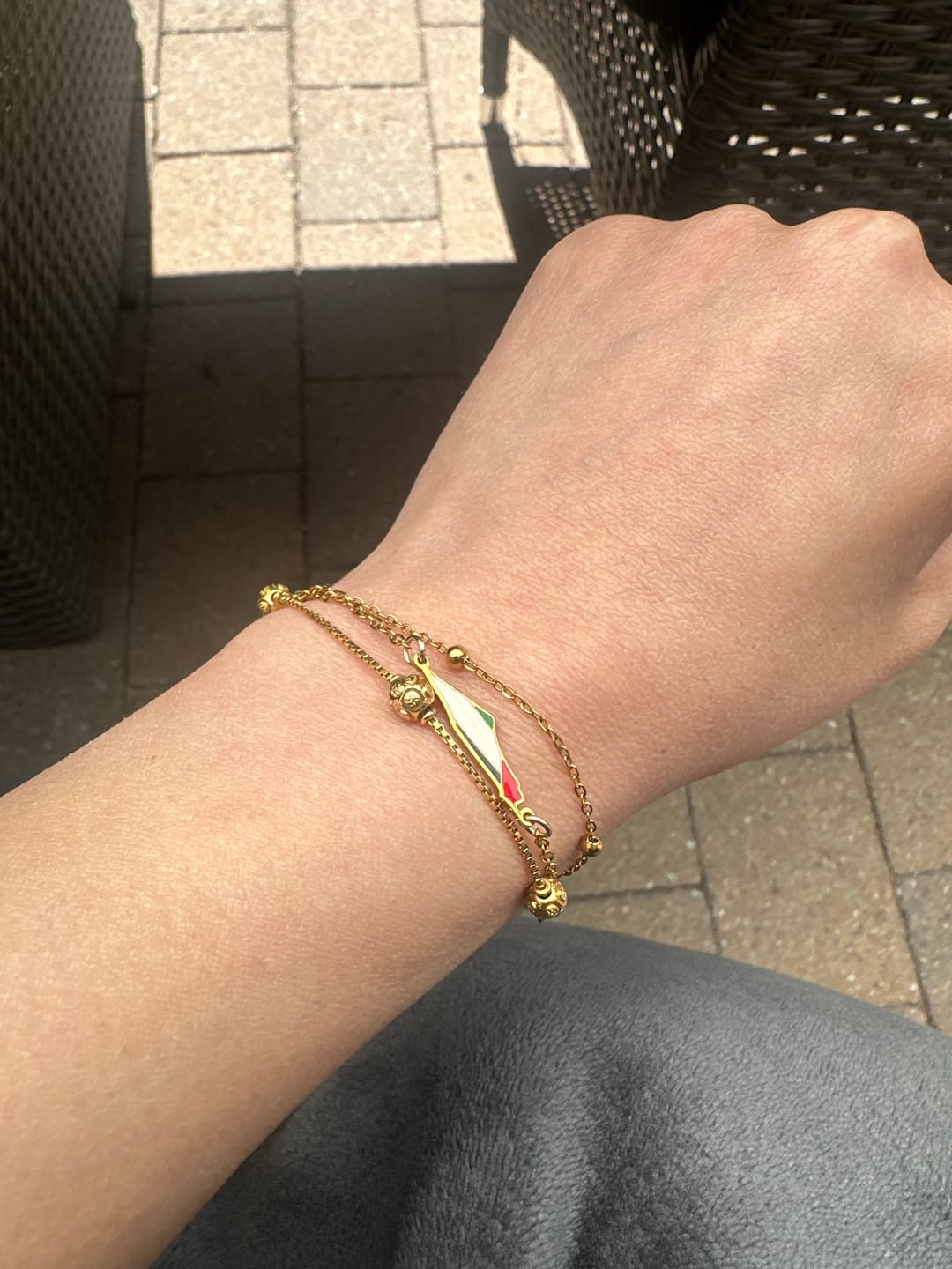 Customer photo review of Damen Palästina | Armband