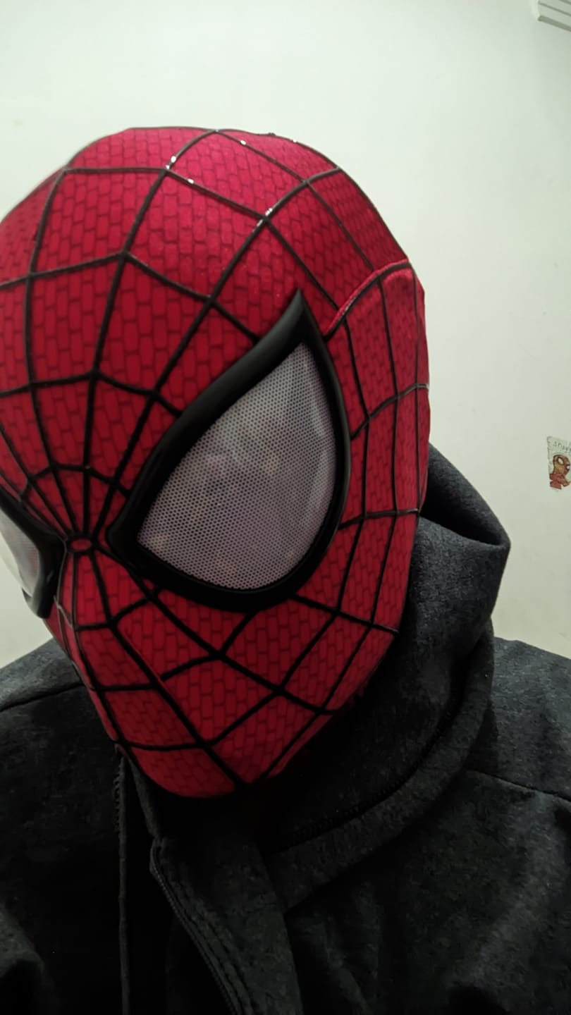 Customer photo review of The Amazing Spider-Man 2 Mask ( Cosplay Version)