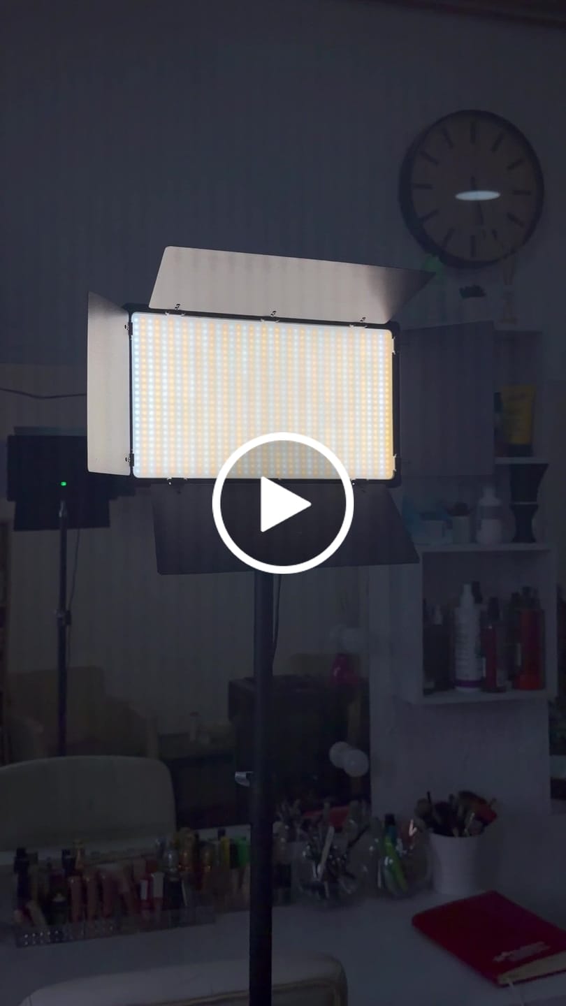 Customer video review of BASIC LED panel