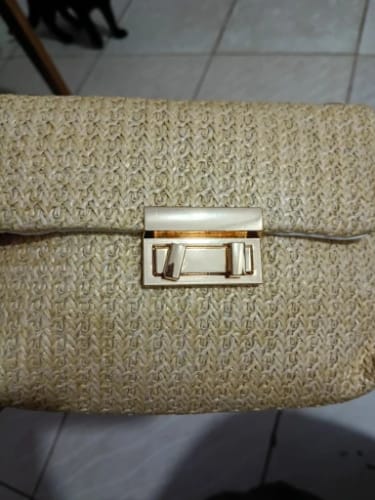 Customer photo review of Sac à Bandoulière Femme Tissé Main Style Old Money Élégant - Sac Manon
