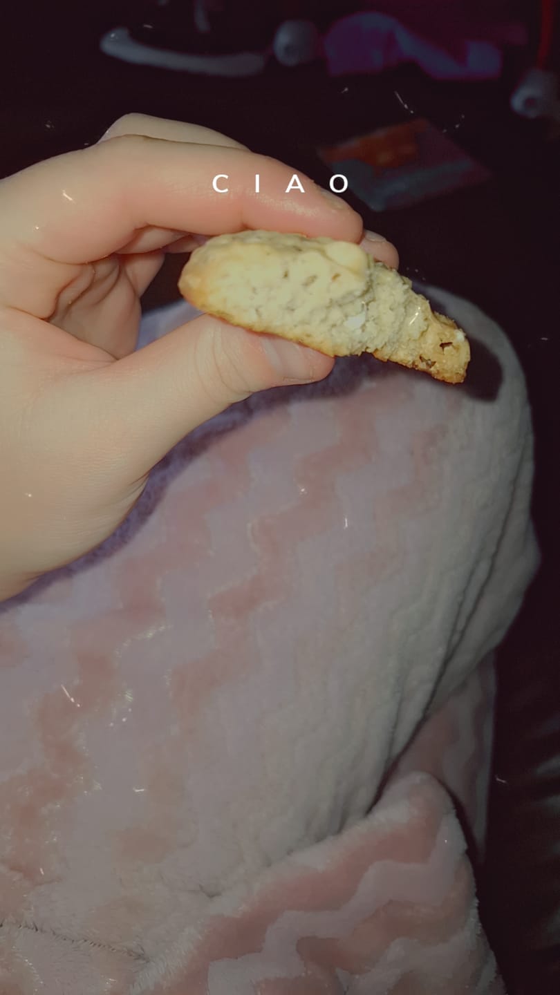Customer photo review of White Choc Lactation Cookies