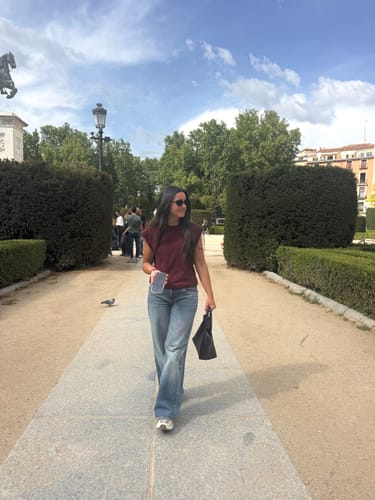 Customer photo review of Bolso - BRAIDED TALL- Negro