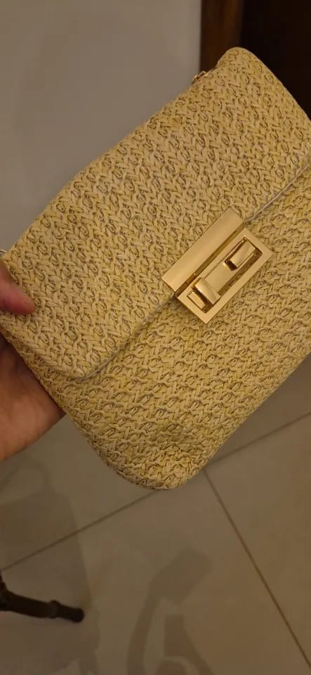 Customer photo review of Sac à Bandoulière Femme Tissé Main Style Old Money Élégant - Sac Manon