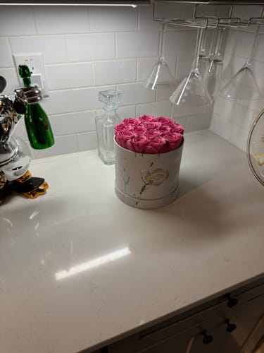 Customer photo review of Ever Grace 13 Roses In Marble Box