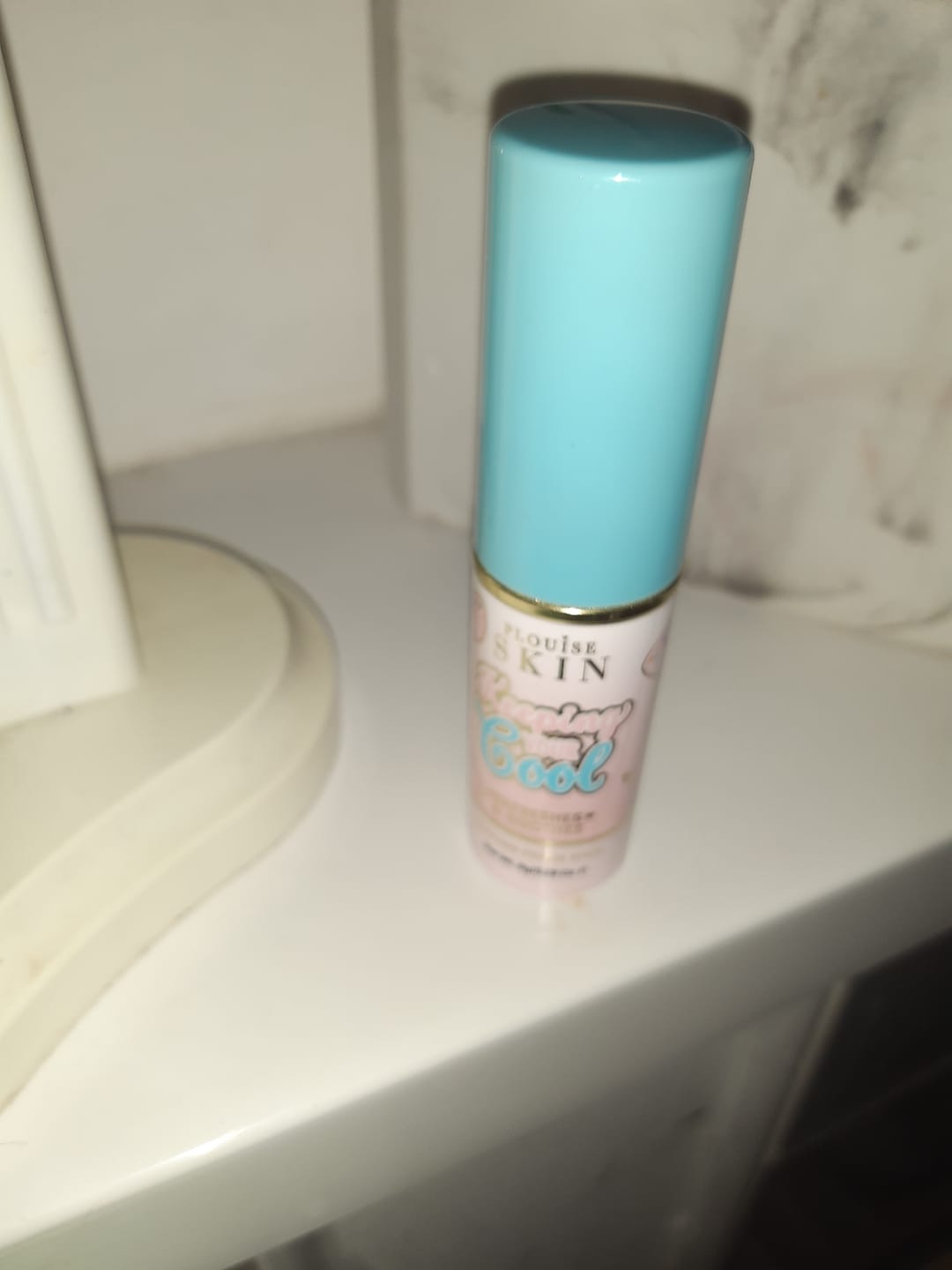 Customer photo review of Keeping Your Cool: Cooling Collagen Primer Stick