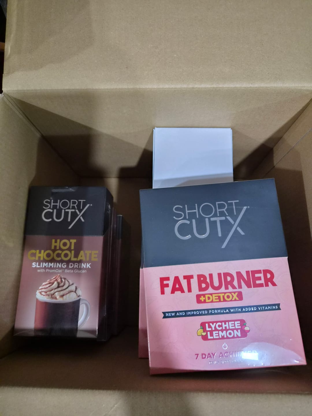 Customer photo review of Shortcutx Hot Chocolate Slimming Drink