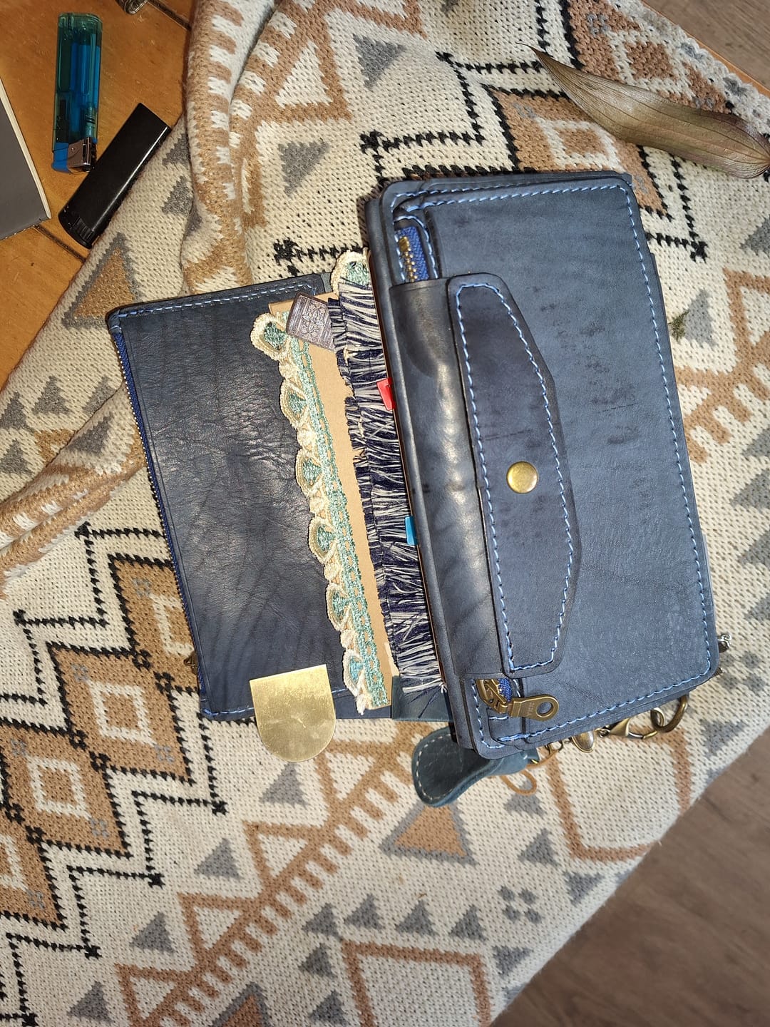 Customer photo review of ApplePig Mix Traveler's Notebook